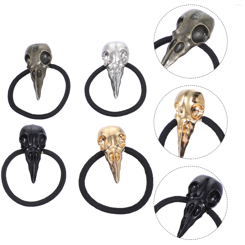 Bandanas 4Pcs Hair Ties Elastic Ropes Hairband Punk Gothic Holder Accessories For Gift Mixed Colors
Bandanas 4Pcs Hair Ties Elastic Ropes Hairband Punk Gothic Holder Accessories For Gift Mixed Colors