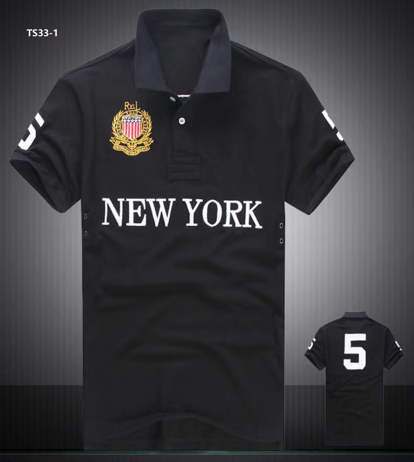 Men's Polos Shirts European and American Men's Short Sleeves CasualColorblock Cotton Large Size Embroidered Fashion T-Shirts S-2XL