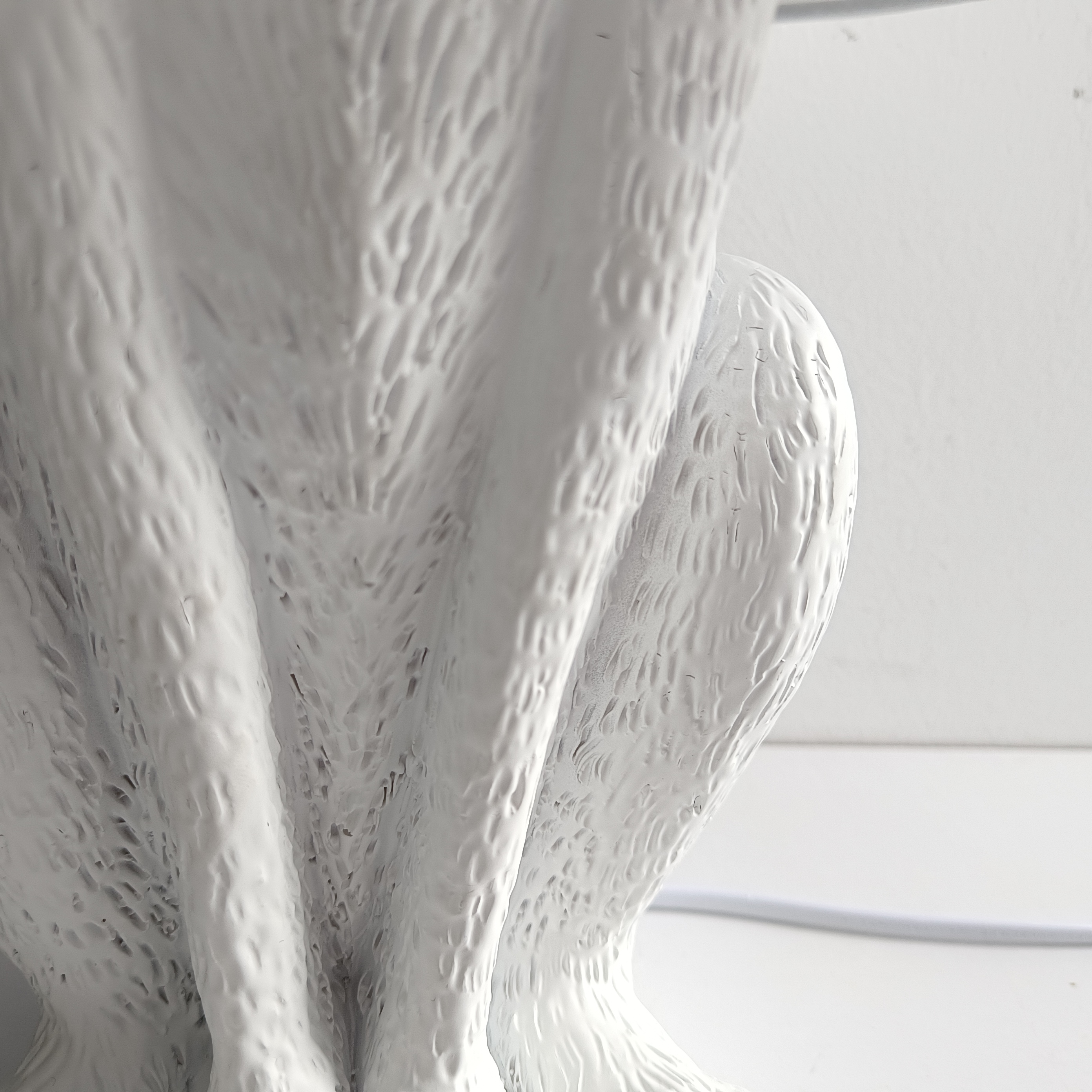 Elegant Rabbit Mask Resin Table Lamp Ideal for Bedroom, Study, and Dining Room Decoration
