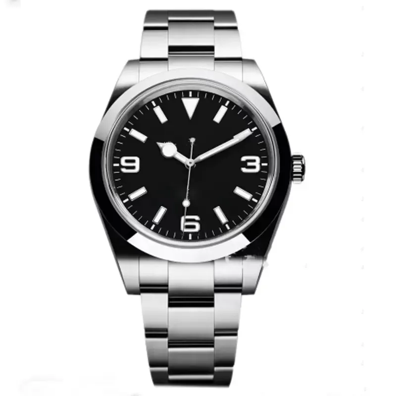 Top Designer New Automatic Mechanical Mens Sports Watch Black White Number Dial Sapphire Glass Watches Stainless Steel Exp Male Wristwatches, As picture
Top Designer New Automatic Mechanical Mens Sports Watch Black White Number Dial Sapphire Glass Watches Stainless Steel Exp Male Wristwatches, As picture