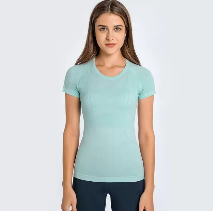 L-2067 Women Short Sleeve Yoga Top Round Neck Slim Fit Sports Shirt Quick-Drying Running Tanks Fashion Breathable T-Shirt Outdoor Fitness Clothes, Black
L-2067 Women Short Sleeve Yoga Top Round Neck Slim Fit Sports Shirt Quick-Drying Running Tanks Fashion Breathable T-Shirt Outdoor Fitness Clothes, Black