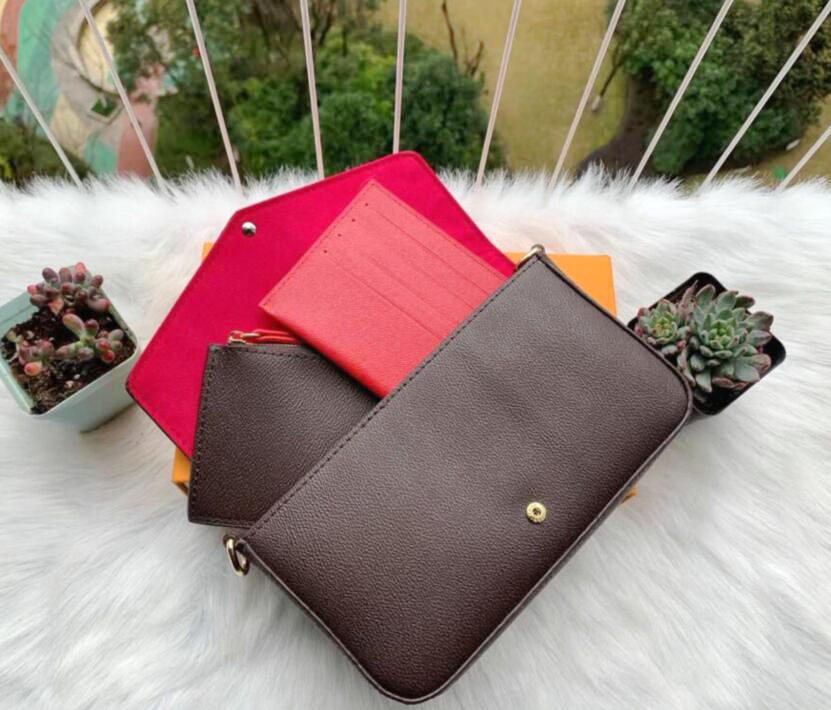 Women Genuine Leather Shoulder Bag 3pcs/set Classic Luxury designer chain Totes Handbags chain Clutch bags Messenger Purse, White grid
Women Genuine Leather Shoulder Bag 3pcs/set Classic Luxury designer chain Totes Handbags chain Clutch bags Messenger Purse, White grid