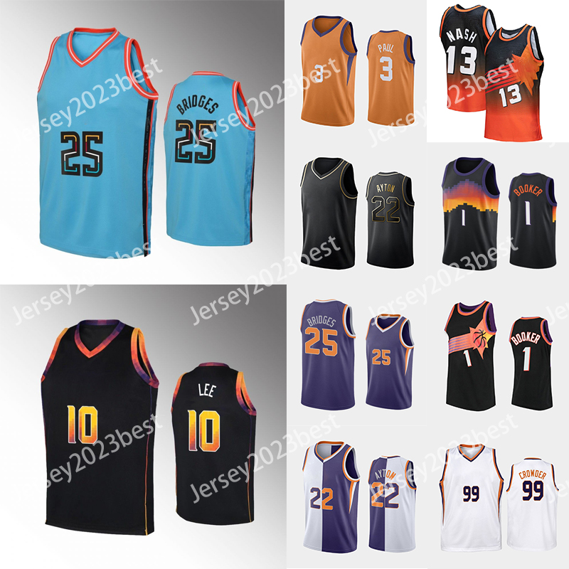 2022 2023 City Basketball Jerseys Devin Booker Chris Paul Deandre Ayton Phoenixs Sun Steve Nash Charles Barkley Mikal Bridges Blue Shirt Purple Jersey Blue, Green
2022 2023 City Basketball Jerseys Devin Booker Chris Paul Deandre Ayton Phoenixs Sun Steve Nash Charles Barkley Mikal Bridges Blue Shirt Purple Jersey Blue, Green