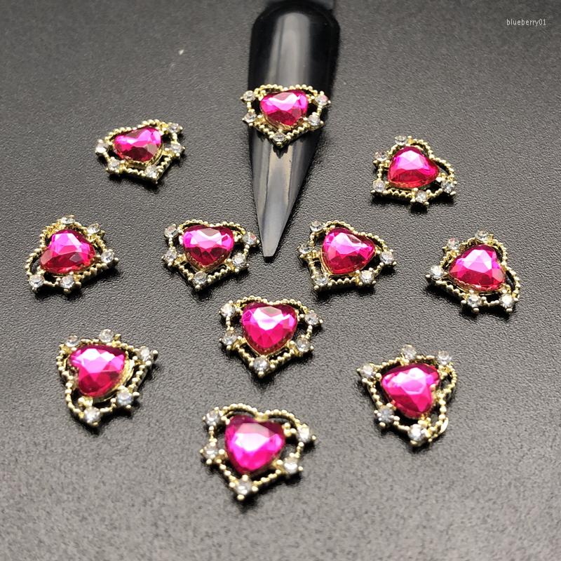 Nail Art Decorations 10PCS Pink/Clear/Rose/Red/Blue Heart Love Luxury Diamond Gilding Charms Glitter Rhinestones Supplies 2022
Nail Art Decorations 10PCS Pink/Clear/Rose/Red/Blue Heart Love Luxury Diamond Gilding Charms Glitter Rhinestones Supplies 2022