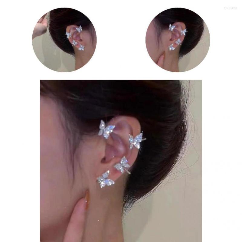 Backs Earrings 1 Pair Women All Match Ear Wrap Electroplated Lightweight Cuffs
