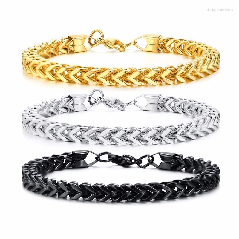 Charm Bracelets Double Layered Curb Chain For Men Stainless Steel Links Punk Male Jewelry Pulseira
Charm Bracelets Double Layered Curb Chain For Men Stainless Steel Links Punk Male Jewelry Pulseira