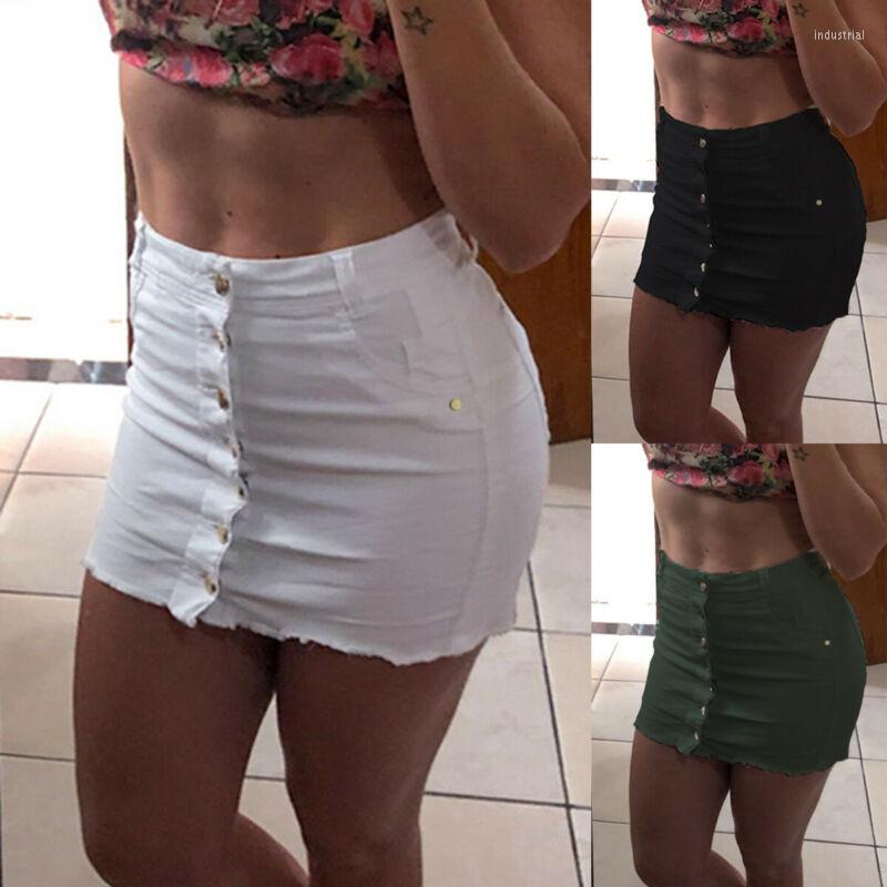 Skirts Women' Button Ripped Denim High Waist Bodycon Slim Flit Pencil Short Mini Skirt, Black
Skirts Women' Button Ripped Denim High Waist Bodycon Slim Flit Pencil Short Mini Skirt, Black