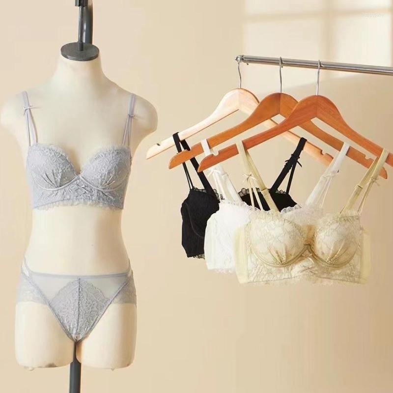 Bras Sets Sweet Full Lace Thick Stereoscopic Adjustment Lingerie Set Cotton Comfort Without Underwire Push Up Sexy Underwear Panties, Beige
Bras Sets Sweet Full Lace Thick Stereoscopic Adjustment Lingerie Set Cotton Comfort Without Underwire Push Up Sexy Underwear Panties, Beige