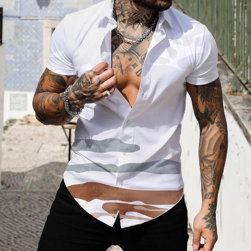Men' Casual Shirts Men Spring Summer Single Breasted Lapel Full Print Beach Short Sleeve Vacation Outdoor Holiday Shirt White Workout, Orange
Men' Casual Shirts Men Spring Summer Single Breasted Lapel Full Print Beach Short Sleeve Vacation Outdoor Holiday Shirt White Workout, Orange