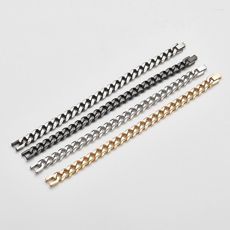 Link Bracelets Trendy Cuban Chain Men Bracelet Classic Stainless Steel For Women Jewelry Gift
Link Bracelets Trendy Cuban Chain Men Bracelet Classic Stainless Steel For Women Jewelry Gift