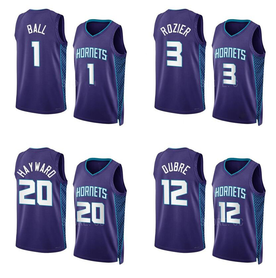 Basketball jerseys LaMelo Ball Terry Rozier III 2022-23 season White black purple city versions Men Women Youth jersey, With logo
Basketball jerseys LaMelo Ball Terry Rozier III 2022-23 season White black purple city versions Men Women Youth jersey, With logo