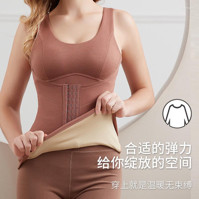 Women's Shapers Women Corset Top Thermal Underwear Body Shaper With Bra Waist Trainer Shapewear Fleece Reducing Girdles Tummy Slimming Belt, Black
Women's Shapers Women Corset Top Thermal Underwear Body Shaper With Bra Waist Trainer Shapewear Fleece Reducing Girdles Tummy Slimming Belt, Black