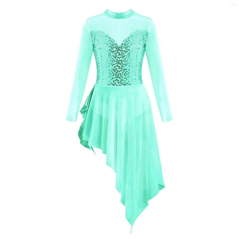 Girl Dresses Kids Girls Lyrical Dance Dress Long Sleeve Hollow Back Mesh Patchwork Sequins Ballet Gymnastics Leotard Dancewear, White
Girl Dresses Kids Girls Lyrical Dance Dress Long Sleeve Hollow Back Mesh Patchwork Sequins Ballet Gymnastics Leotard Dancewear, White