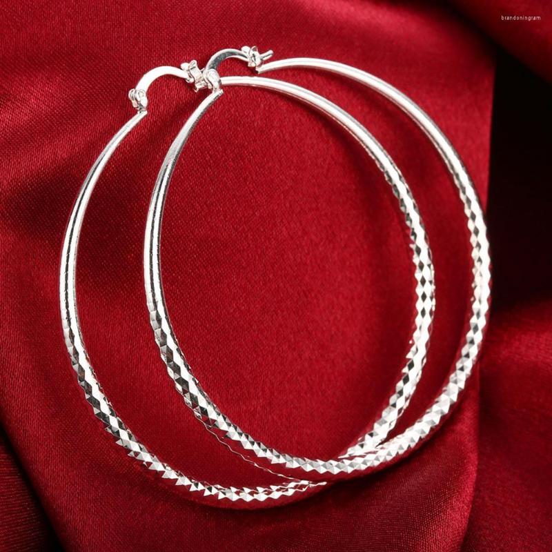 Hoop Earrings Charm 925 Stamp Silver Color For Women Fashion Jewelry 7CM Big Circle Street All-match Gifts
Hoop Earrings Charm 925 Stamp Silver Color For Women Fashion Jewelry 7CM Big Circle Street All-match Gifts