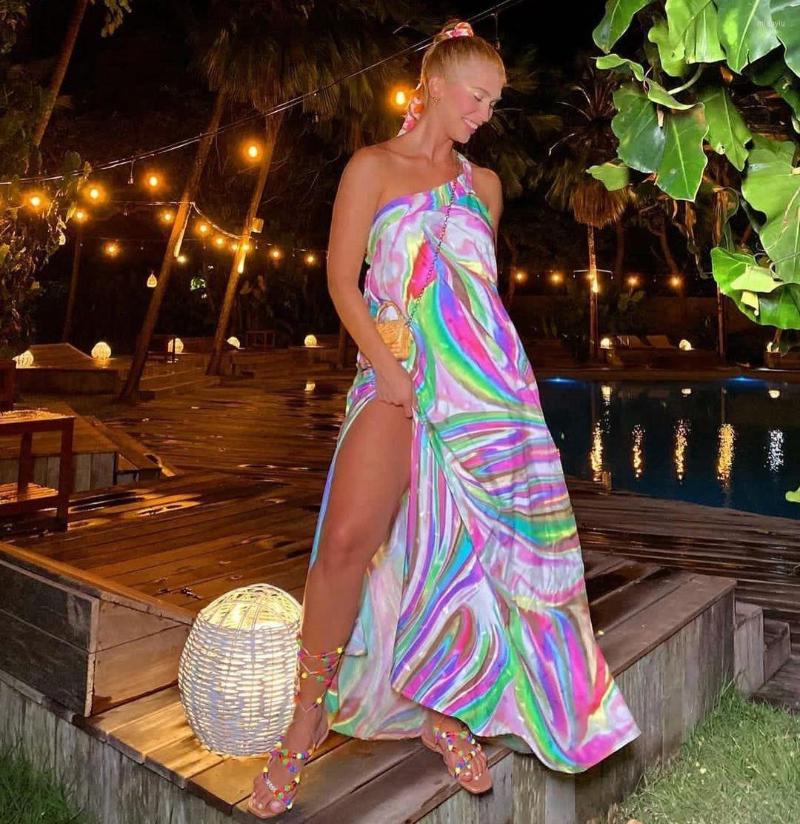 Casual Dresses 2022 Spring Summer Fashion Women' Wear Printed Lace-up Slit Backless Vacation Style Dress Long, Printing
Casual Dresses 2022 Spring Summer Fashion Women' Wear Printed Lace-up Slit Backless Vacation Style Dress Long, Printing