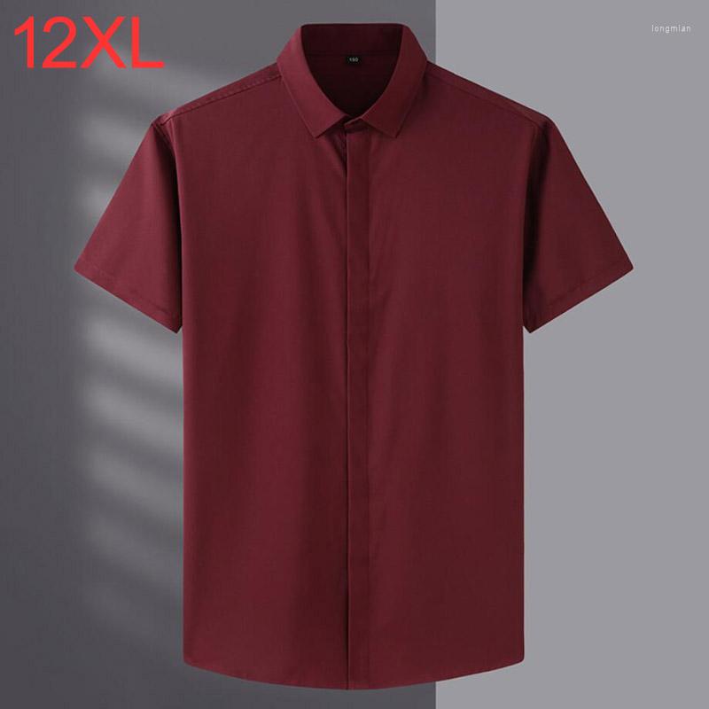 Men's Casual Shirts 9XL 10XL 12XL Summer Office Plus Size Formal Men Short Sleeve Business Big 5XL 8XL Blue Red Wine Black Shirt 54
Men's Casual Shirts 9XL 10XL 12XL Summer Office Plus Size Formal Men Short Sleeve Business Big 5XL 8XL Blue Red Wine Black Shirt 54