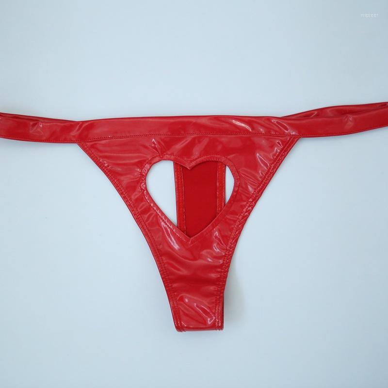 Women's Panties Wetlook PVC Latex Tangas Sexy G String Femme Underwear Women Open Crotch Thong Chastity Lingerie, Black heart
Women's Panties Wetlook PVC Latex Tangas Sexy G String Femme Underwear Women Open Crotch Thong Chastity Lingerie, Black heart