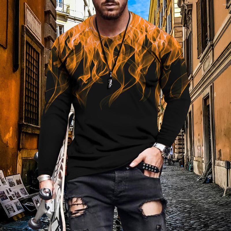 Men's T Shirts 2022 Flame T-shirt Autumn Plus Size Long Sleeve 3d Round Neck Tops Smoke Trendy, Purple
Men's T Shirts 2022 Flame T-shirt Autumn Plus Size Long Sleeve 3d Round Neck Tops Smoke Trendy, Purple
