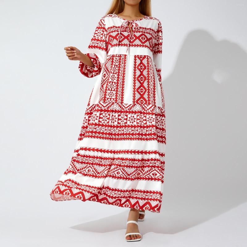 Casual Dresses Women Geometric Print Long Dress V-neck Puff Sleeve Loose Fashion For Spring Summer, Sky blue
Casual Dresses Women Geometric Print Long Dress V-neck Puff Sleeve Loose Fashion For Spring Summer, Sky blue
