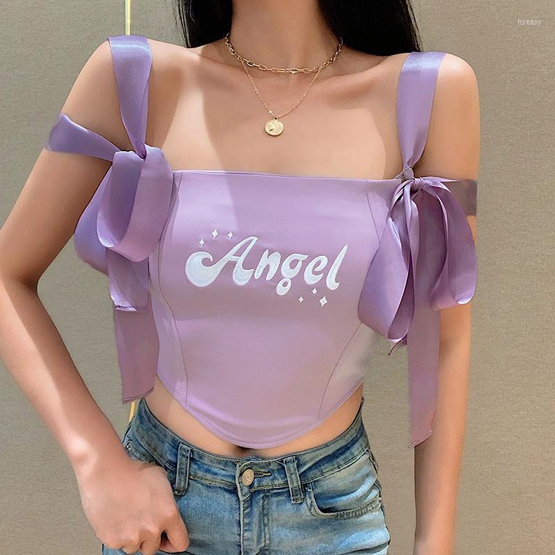 Women' Tanks Heeatal Purple Tops For Women Slim Short Print Top Sexy Lace-up Butterfly Camisole Cute Tank Ropa De Mujer
Women' Tanks Heeatal Purple Tops For Women Slim Short Print Top Sexy Lace-up Butterfly Camisole Cute Tank Ropa De Mujer