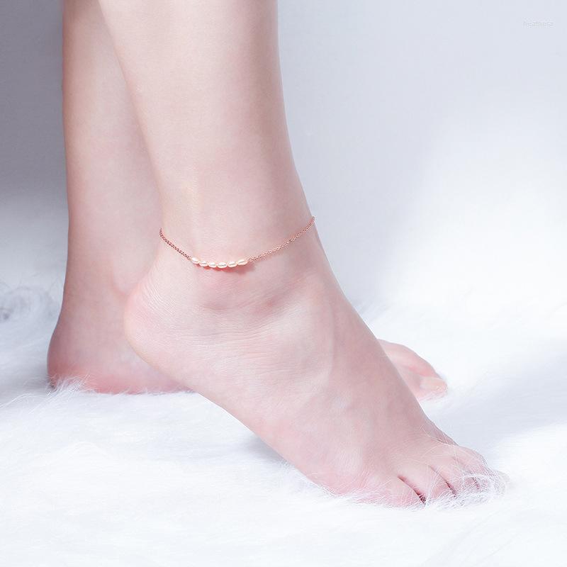 Anklets MIQIAO Pearl Barefoot Sports Anklet 925 Sterling Silver Women's Accessories Bracelet On The Leg Foot Chain Sample
Anklets MIQIAO Pearl Barefoot Sports Anklet 925 Sterling Silver Women's Accessories Bracelet On The Leg Foot Chain Sample