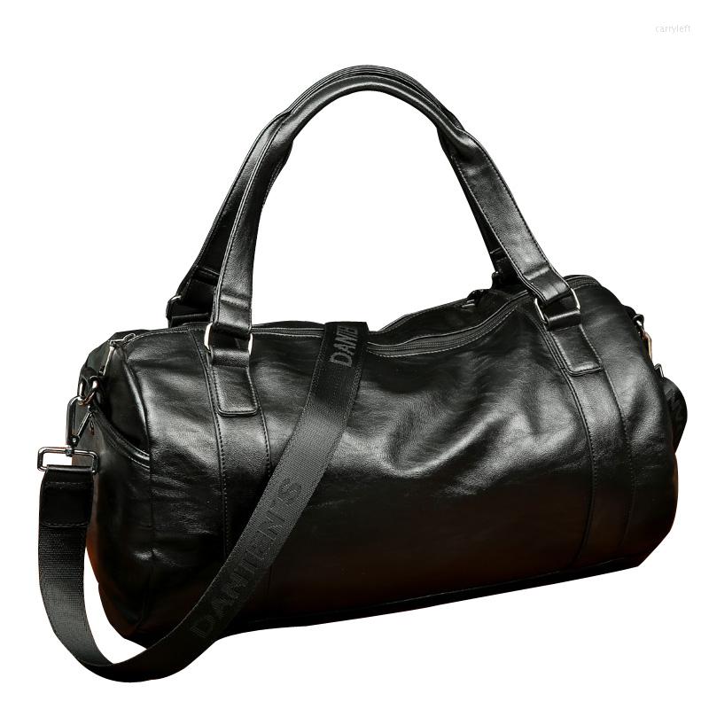 Duffel Bags Style Men Travel Bag Leather Casual Handbag Vintage Messenger PT816, Black
Duffel Bags Style Men Travel Bag Leather Casual Handbag Vintage Messenger PT816, Black