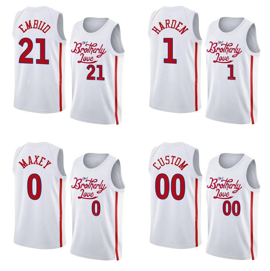 Basketball Joel Embiid James Harden Tyrese Maxey Tobias Harris 2022-23 season Blue yellow White city versions Men Women Youth jersey, With logo
Basketball Joel Embiid James Harden Tyrese Maxey Tobias Harris 2022-23 season Blue yellow White city versions Men Women Youth jersey, With logo