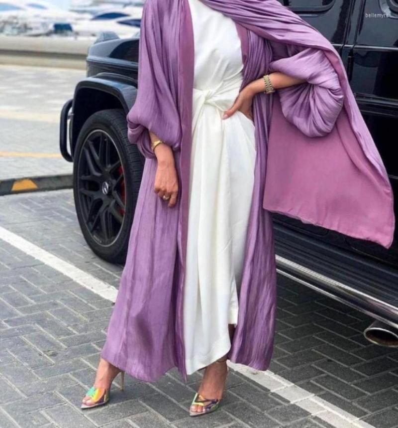 Ethnic Clothing Gurban Festival Djellaba Silk Satin Muslim Abaya Cardigan Maxi Dress Kimono Long Gowns Ramadan Eid Arab Islamic Worship
Ethnic Clothing Gurban Festival Djellaba Silk Satin Muslim Abaya Cardigan Maxi Dress Kimono Long Gowns Ramadan Eid Arab Islamic Worship