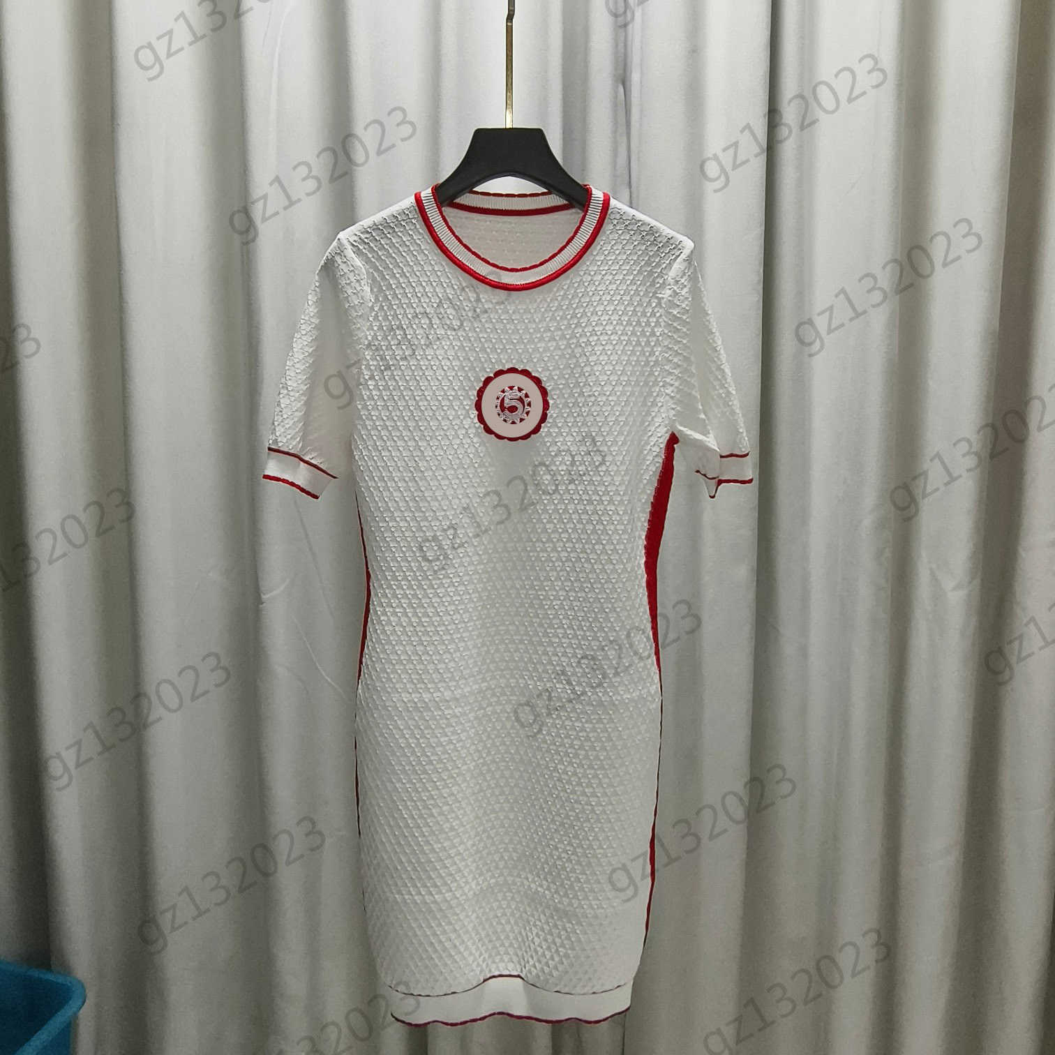 Designer Womens Dresses Sunflower Stripe Threaded Edge Round Neck Short Sleeves Dress Soft Elastic Fabric Corset Waist Slim Maxiskit Women Clothing 4 Colors, 20
Designer Womens Dresses Sunflower Stripe Threaded Edge Round Neck Short Sleeves Dress Soft Elastic Fabric Corset Waist Slim Maxiskit Women Clothing 4 Colors, 20
