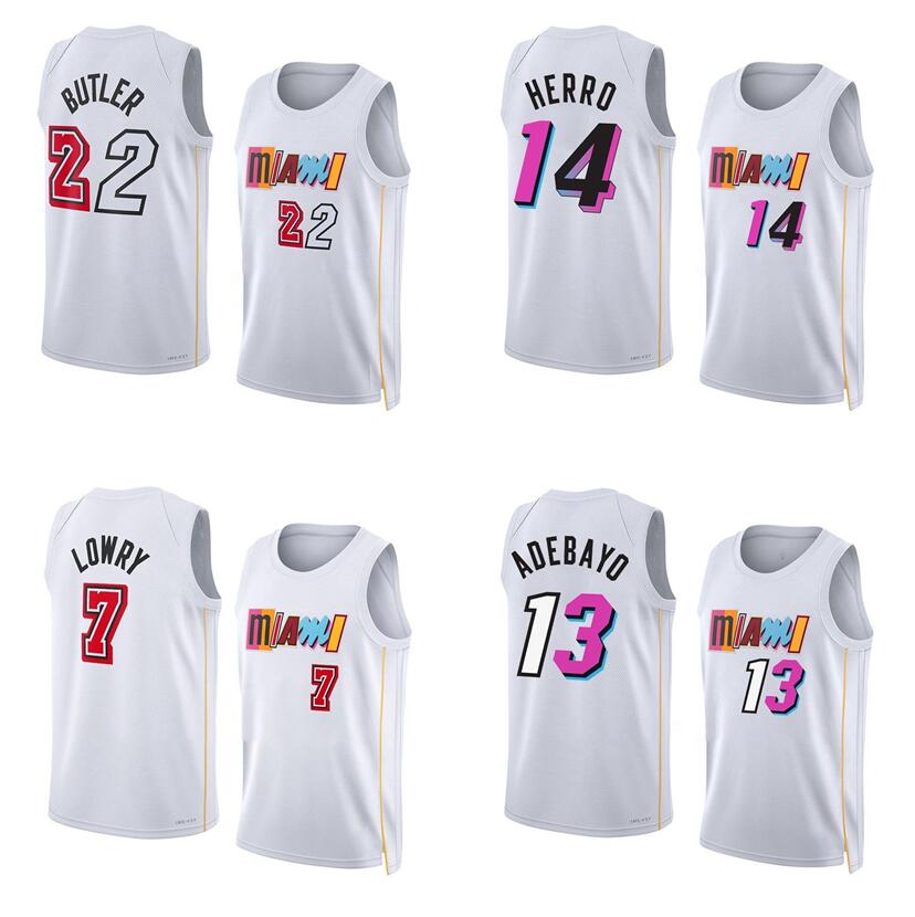 Basketball jerseys Jimmy Butler Tyler Herro Kyle Lowry Bam Adebayo Victor Oladipo 2022-23 season white city versions Men Women Youth jersey, With logo
Basketball jerseys Jimmy Butler Tyler Herro Kyle Lowry Bam Adebayo Victor Oladipo 2022-23 season white city versions Men Women Youth jersey, With logo