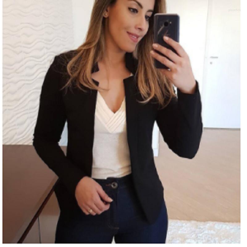 Women' Suits 2022 Spring And Autumn Selling Small Dresses Long-sleeved Solid Color Cardigan Jacket White Suit Women, Black
Women' Suits 2022 Spring And Autumn Selling Small Dresses Long-sleeved Solid Color Cardigan Jacket White Suit Women, Black