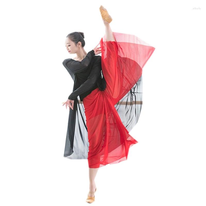 Stage Wear Chinese Folk Dance Costume Women Flowy Classical Modern Competiton Long Shirt Wide Leg Chiffon Pants Plus Size, 2pcs set
Stage Wear Chinese Folk Dance Costume Women Flowy Classical Modern Competiton Long Shirt Wide Leg Chiffon Pants Plus Size, 2pcs set