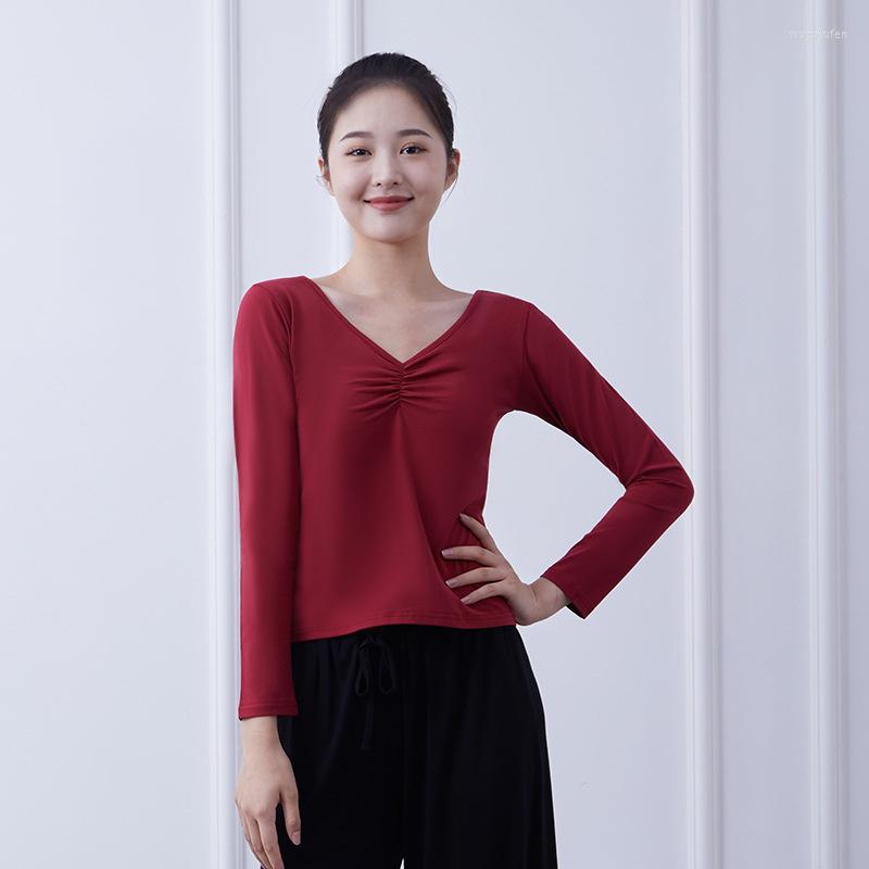 Stage Wear Spring Summer Modal Skin Stretch Fashion Adult Women Ballet Base Shirts High Neck Long Sleeve Top, Army green
Stage Wear Spring Summer Modal Skin Stretch Fashion Adult Women Ballet Base Shirts High Neck Long Sleeve Top, Army green