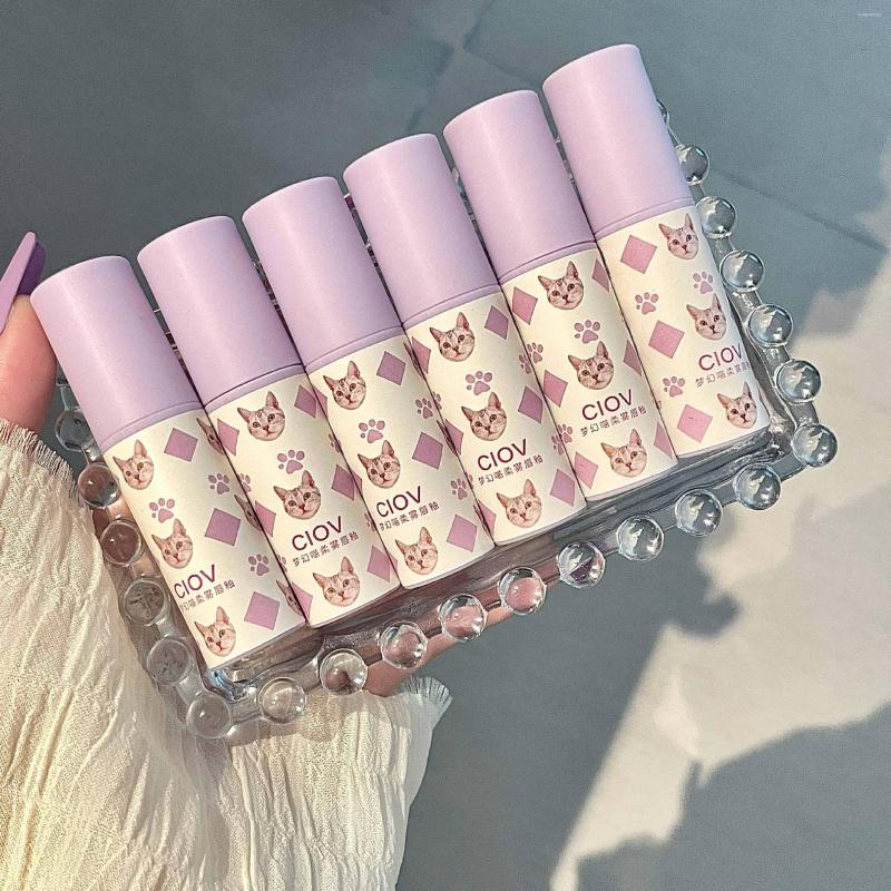 Lip Gloss Cute Matte Lipstick Dream Long-lasting Non-makeup Non-stick Cup Women's Makeup Supplies Cosmetics Purple Glaze Tube, 05
Lip Gloss Cute Matte Lipstick Dream Long-lasting Non-makeup Non-stick Cup Women's Makeup Supplies Cosmetics Purple Glaze Tube, 05