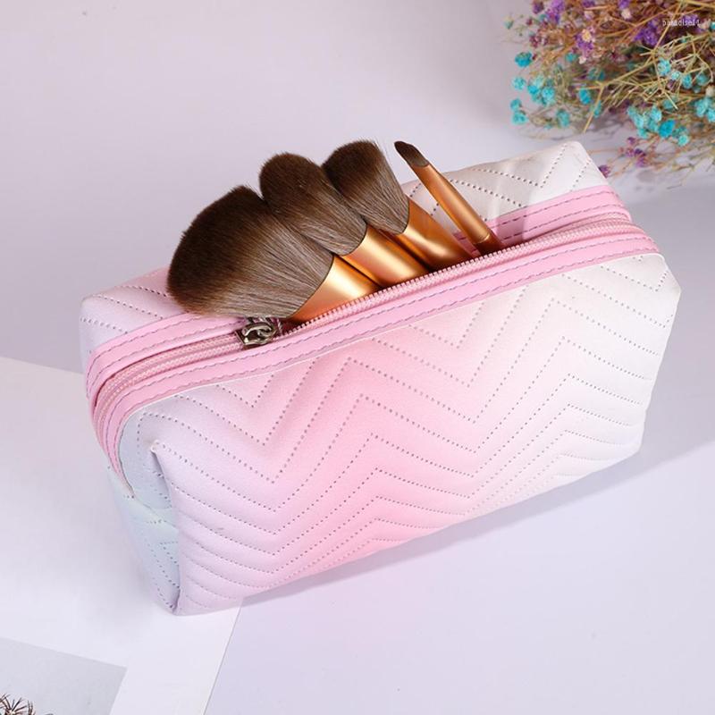 Cosmetic Bags Gradient Bag Square PU Leather Make Up Large Capacity Portable Zipper Makeup Casual Colorful For Camping Hiking, Purple
Cosmetic Bags Gradient Bag Square PU Leather Make Up Large Capacity Portable Zipper Makeup Casual Colorful For Camping Hiking, Purple