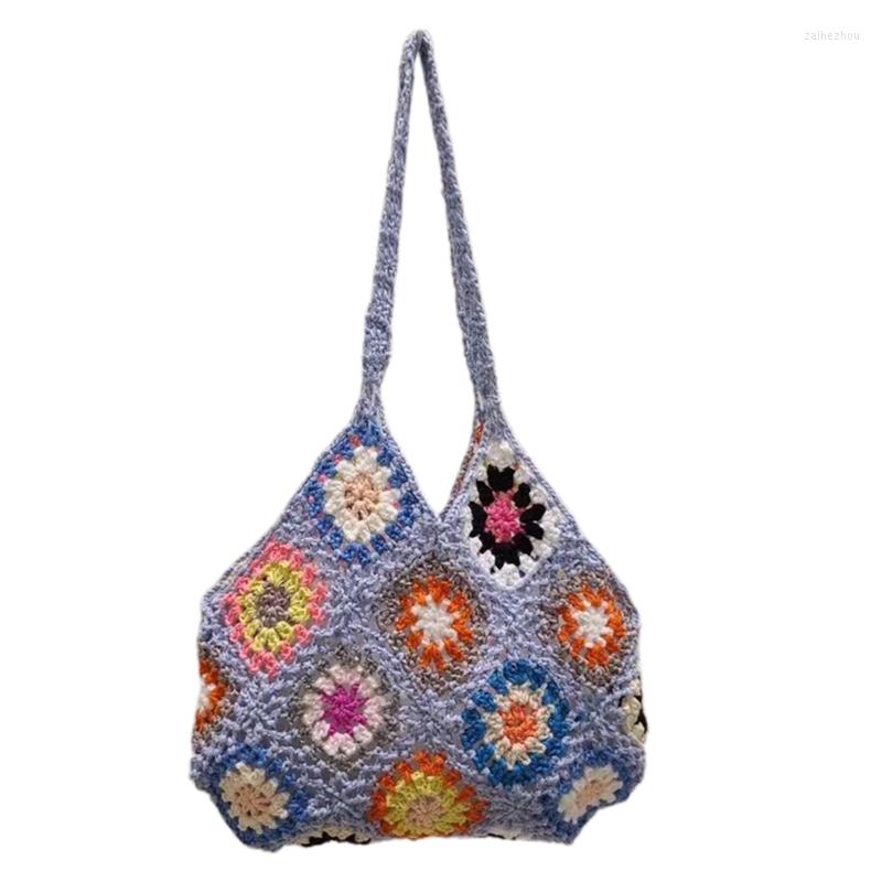 Evening Bags Women Knitted Retro Er Handbag Lady Shoulder Bag Bohemia Style Casual Tote, Black
Evening Bags Women Knitted Retro Er Handbag Lady Shoulder Bag Bohemia Style Casual Tote, Black