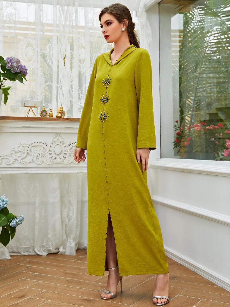 Ethnic Clothing 7019Hooded Arabian Abaya Long Dresses Fashion Women Muslim Kaftan Islamic
Ethnic Clothing 7019Hooded Arabian Abaya Long Dresses Fashion Women Muslim Kaftan Islamic