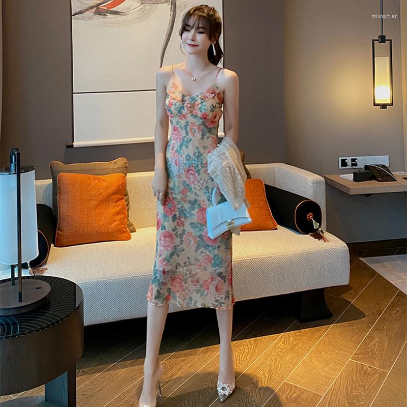Casual Dresses Summer Elegant Sexy Party Spaghetti Strap V Neck Vacation Dress Women Bodycon Ladies Floral Print Classy Vestidos, Multi
Casual Dresses Summer Elegant Sexy Party Spaghetti Strap V Neck Vacation Dress Women Bodycon Ladies Floral Print Classy Vestidos, Multi