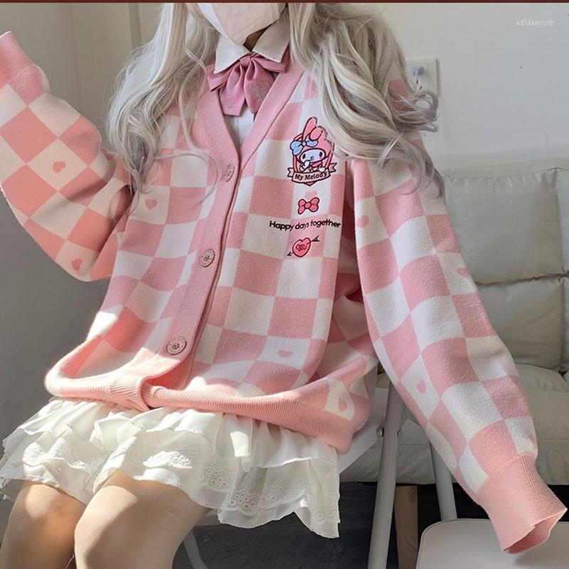 Women' Knits Women' Cardigans Plaid Coats Cute Anime JK Cardigan For Women Cartoon Puppy Heart Pattern Woman Sweaters Girl Female, Sky blue
Women' Knits Women' Cardigans Plaid Coats Cute Anime JK Cardigan For Women Cartoon Puppy Heart Pattern Woman Sweaters Girl Female, Sky blue