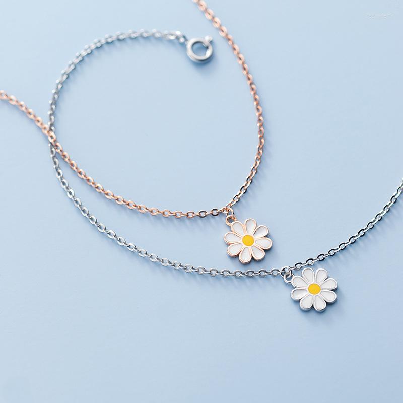 Anklets Flower Bracelet On The Leg For Women 925 Sterling Silver Tobillera Women's Sandals Socks Jewelry Rose Gold Color Gift
Anklets Flower Bracelet On The Leg For Women 925 Sterling Silver Tobillera Women's Sandals Socks Jewelry Rose Gold Color Gift