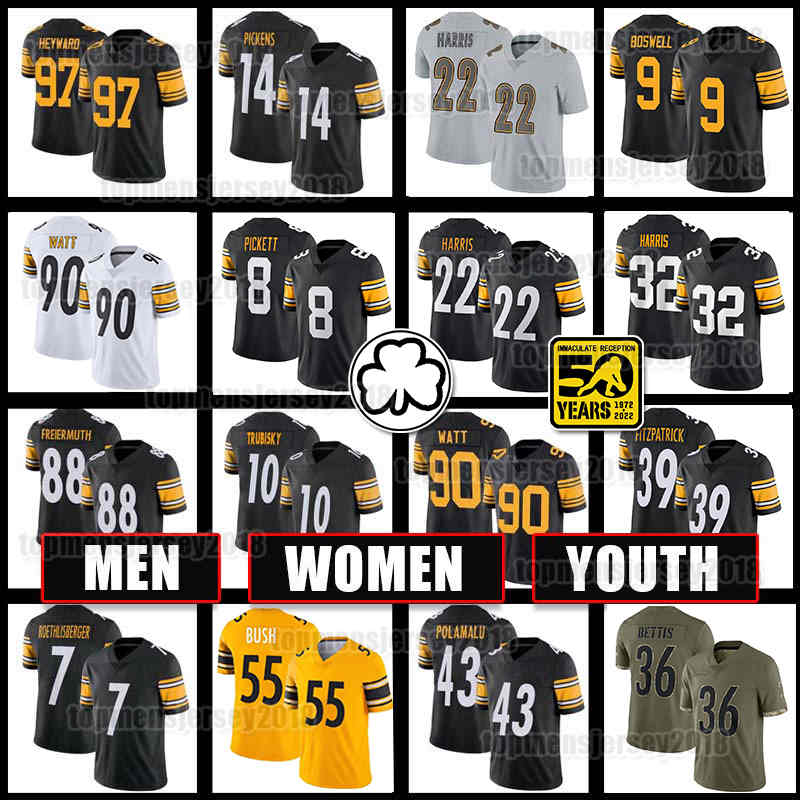 Kenny Pickett Jersey TJ Watt Football 22 Najee Franco Harris George Pickens Pat Freiermuth Minkah Fitzpatrick Pittsburgh Steelers Chris Boswell Mitchell Trubisky, Women jersey(gr)+patch
Kenny Pickett Jersey TJ Watt Football 22 Najee Franco Harris George Pickens Pat Freiermuth Minkah Fitzpatrick Pittsburgh Steelers Chris Boswell Mitchell Trubisky, Women jersey(gr)+patch