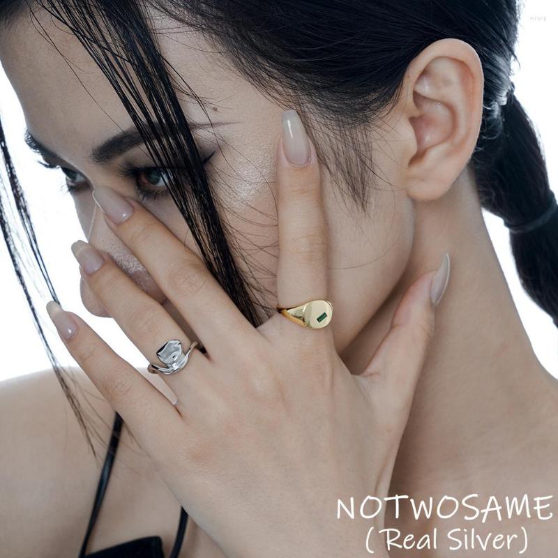 Cluster Rings NOTWOSAME Design Stamp Zircons For Women Shinning Mirror Silver Jewelry Ins Stylish Simple Fashion Bijoux 925 Ring
Cluster Rings NOTWOSAME Design Stamp Zircons For Women Shinning Mirror Silver Jewelry Ins Stylish Simple Fashion Bijoux 925 Ring