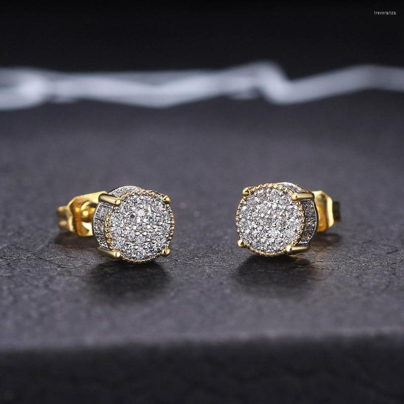 Stud Earrings Cubic Zirconia Bling Iced Out Around Earring Gold Copper For Men Hip Hop Jewelry Women Rapper Ear Ring
Stud Earrings Cubic Zirconia Bling Iced Out Around Earring Gold Copper For Men Hip Hop Jewelry Women Rapper Ear Ring