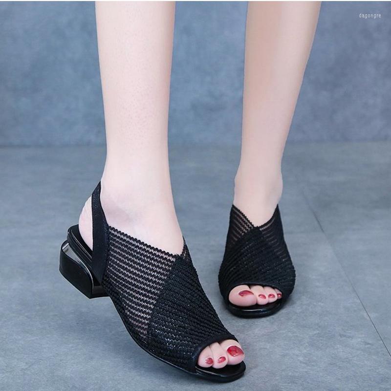 Sandals Women Fashion Thick Heel Peep Toe Women's Shoes Mesh Breathable Ladies Plus Size Girls Summer Hollow Sandal, Black
Sandals Women Fashion Thick Heel Peep Toe Women's Shoes Mesh Breathable Ladies Plus Size Girls Summer Hollow Sandal, Black