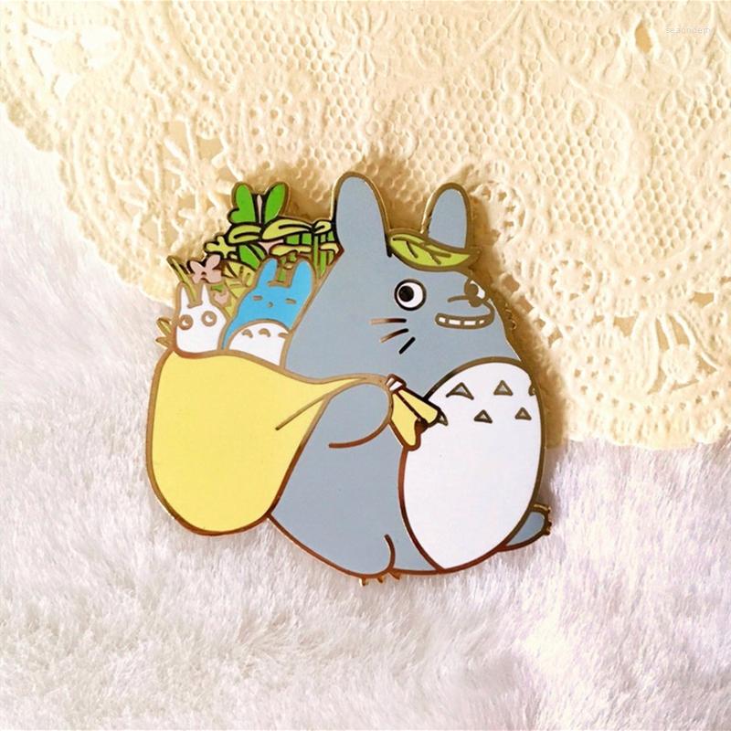 Brooches Cartoon Anime My Neighbor Totoro Hard Enamel Pin Badge Brooch DIY Backpack Collar Party Gift Jewelry Kawaii Decorate
Brooches Cartoon Anime My Neighbor Totoro Hard Enamel Pin Badge Brooch DIY Backpack Collar Party Gift Jewelry Kawaii Decorate