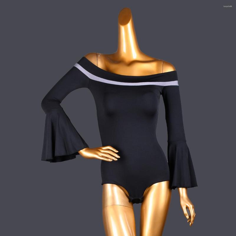 Stage Wear Black White Ballroom Dance Bodysuit Women Modern Tops Costume Designer Clothes Latin Practice Tango Dancewear
Stage Wear Black White Ballroom Dance Bodysuit Women Modern Tops Costume Designer Clothes Latin Practice Tango Dancewear