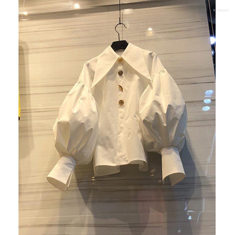 Women' Blouses Korean Pointed Collar Solid Color Vintage Mori Girl Court Style Shirt Women Tops Puff Lantern Long Sleeve Officelady, Black
Women' Blouses Korean Pointed Collar Solid Color Vintage Mori Girl Court Style Shirt Women Tops Puff Lantern Long Sleeve Officelady, Black