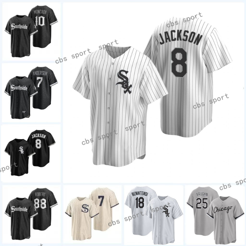 Sox Tim Anderson Bo Jackson Jersey 2022 City Connect Yoan Moncada Jose Abreu Eloy Jimenez Luis Robert Jose Ruiz Lucas Giolito Foster Lance Lynn Andrew Benintendi, Mens white pullover s-4xl