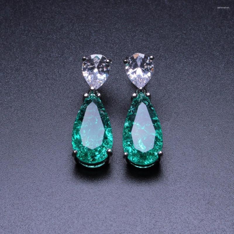 Stud Earrings Ranos Crashed Fusion Stone Green Water Drop Crystal Pedra Brincos Fr Fashion Jewelry Women EFX0020602B
Stud Earrings Ranos Crashed Fusion Stone Green Water Drop Crystal Pedra Brincos Fr Fashion Jewelry Women EFX0020602B