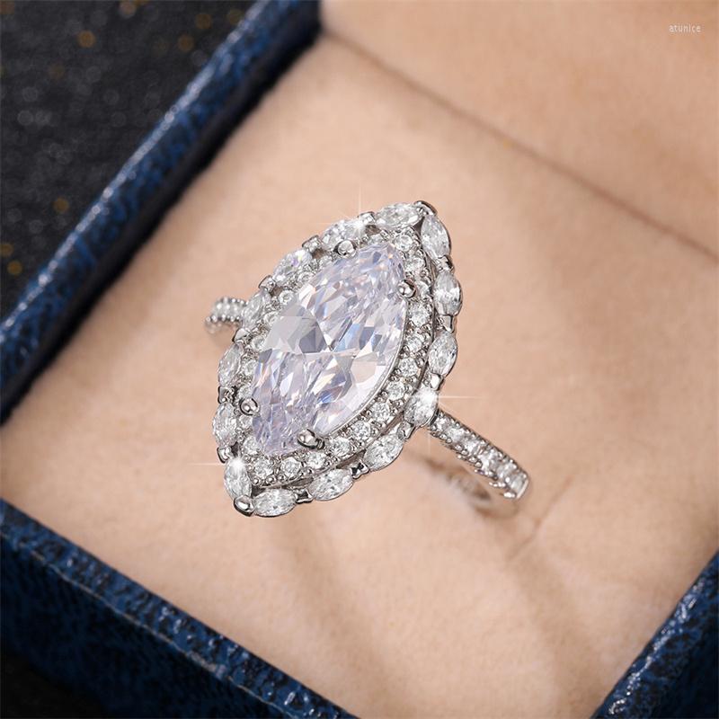 Wedding Rings Huitan Classic Eternity Marquise Cubic Zirconia For Women Sparkling Engagement Proposal Love Luxury Jewelry
Wedding Rings Huitan Classic Eternity Marquise Cubic Zirconia For Women Sparkling Engagement Proposal Love Luxury Jewelry